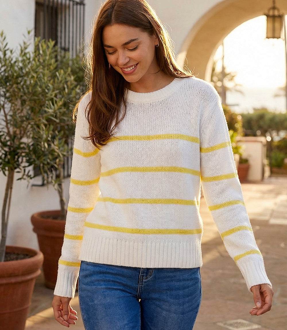 Stripe Crewneck Sweater - Image 6