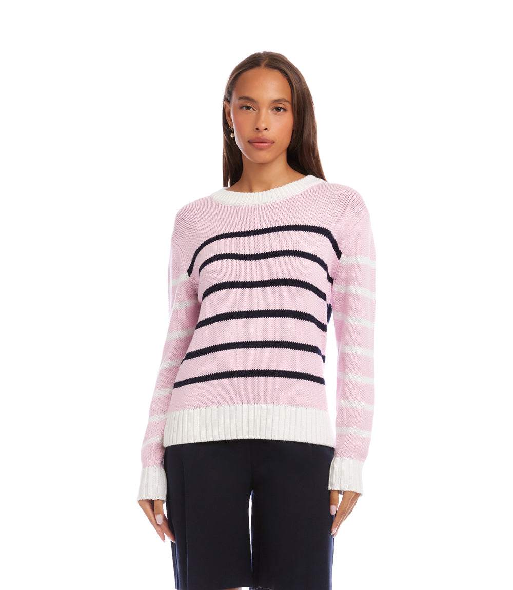 Stripe Crewneck Sweater - Image 3