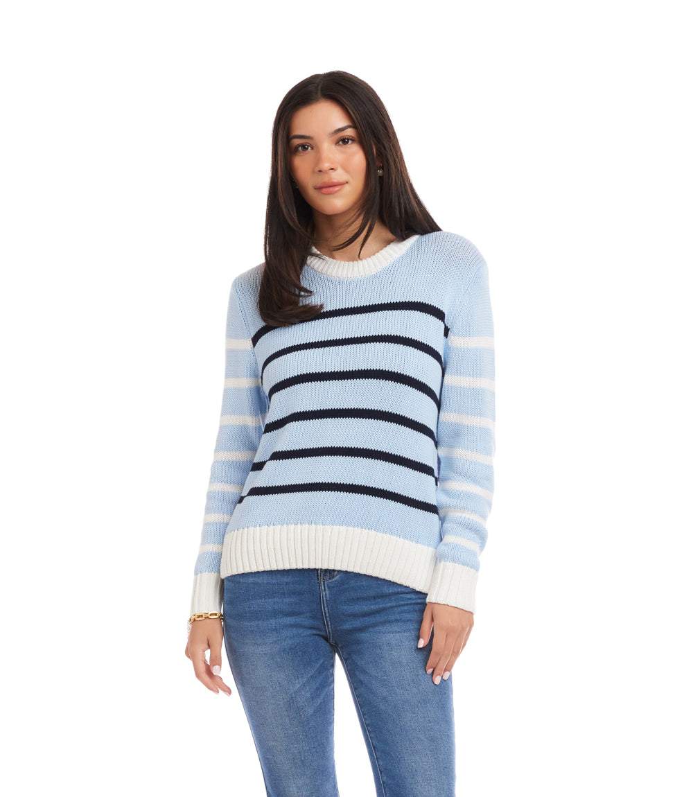 Stripe Crewneck Sweater - Image 2
