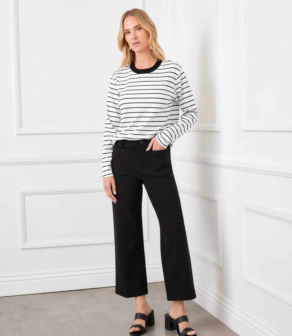 Stripe Long Sleeve Top - Image 6