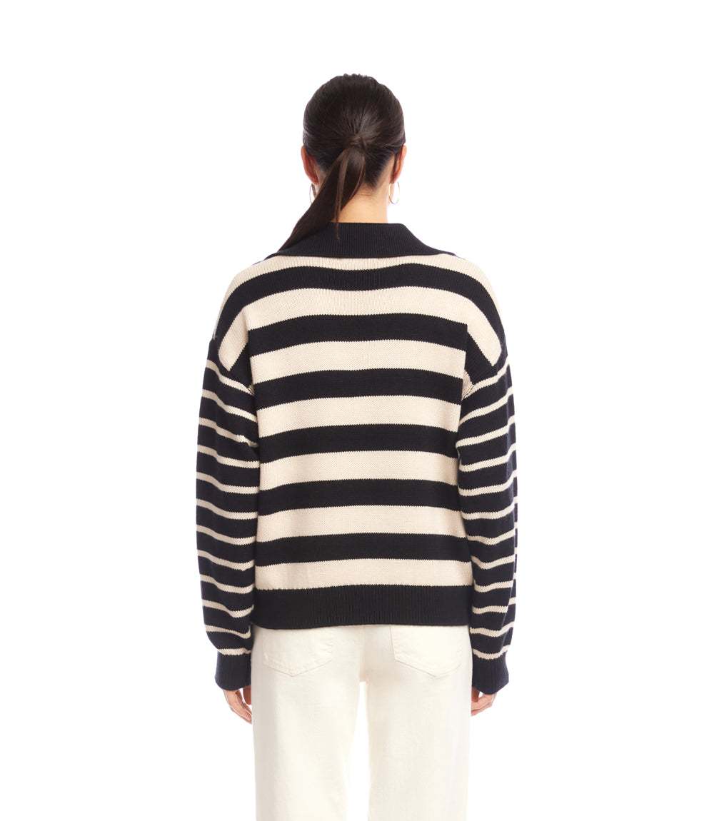 Stripe Polo Sweater - Image 7