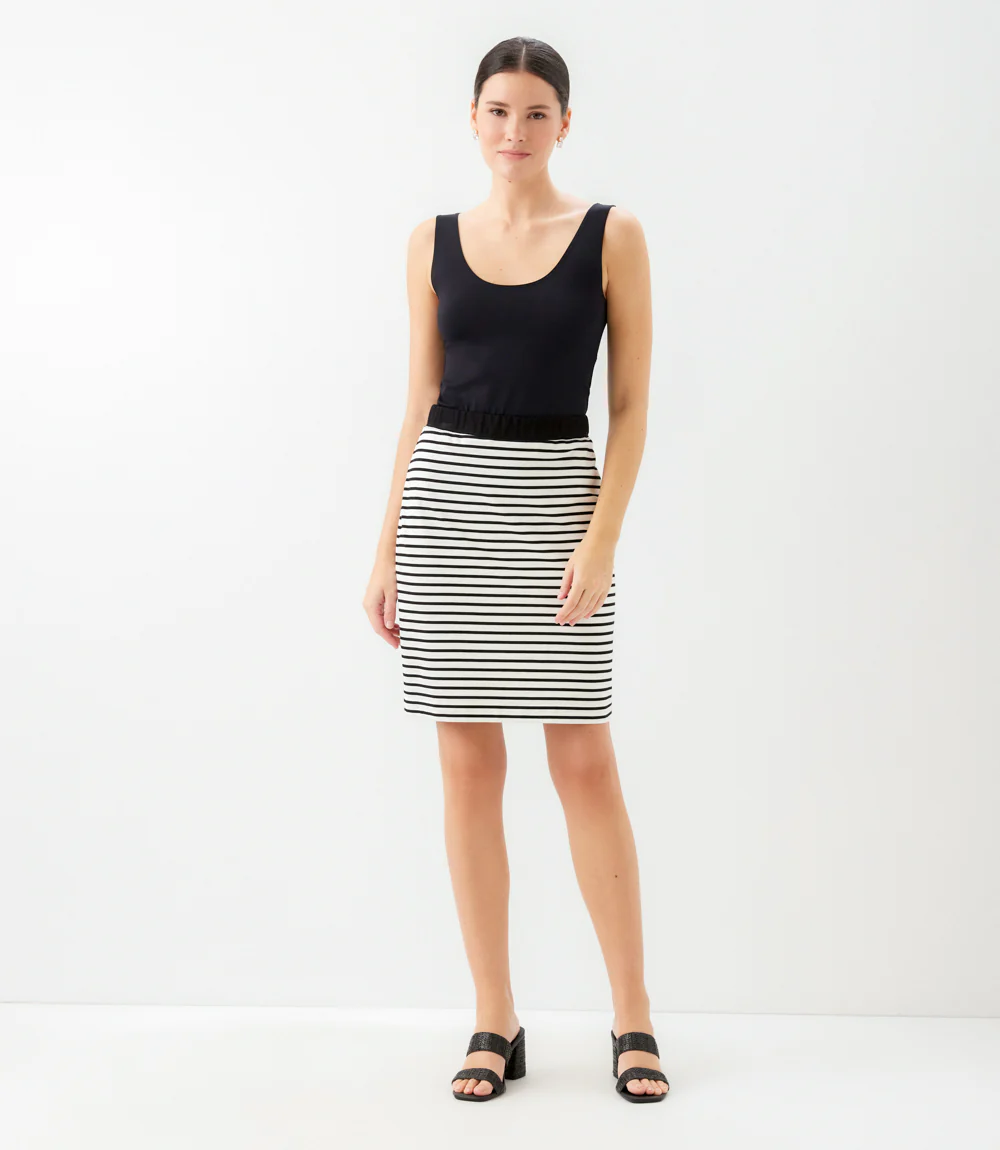 Stripe Short Skirt - Image 3