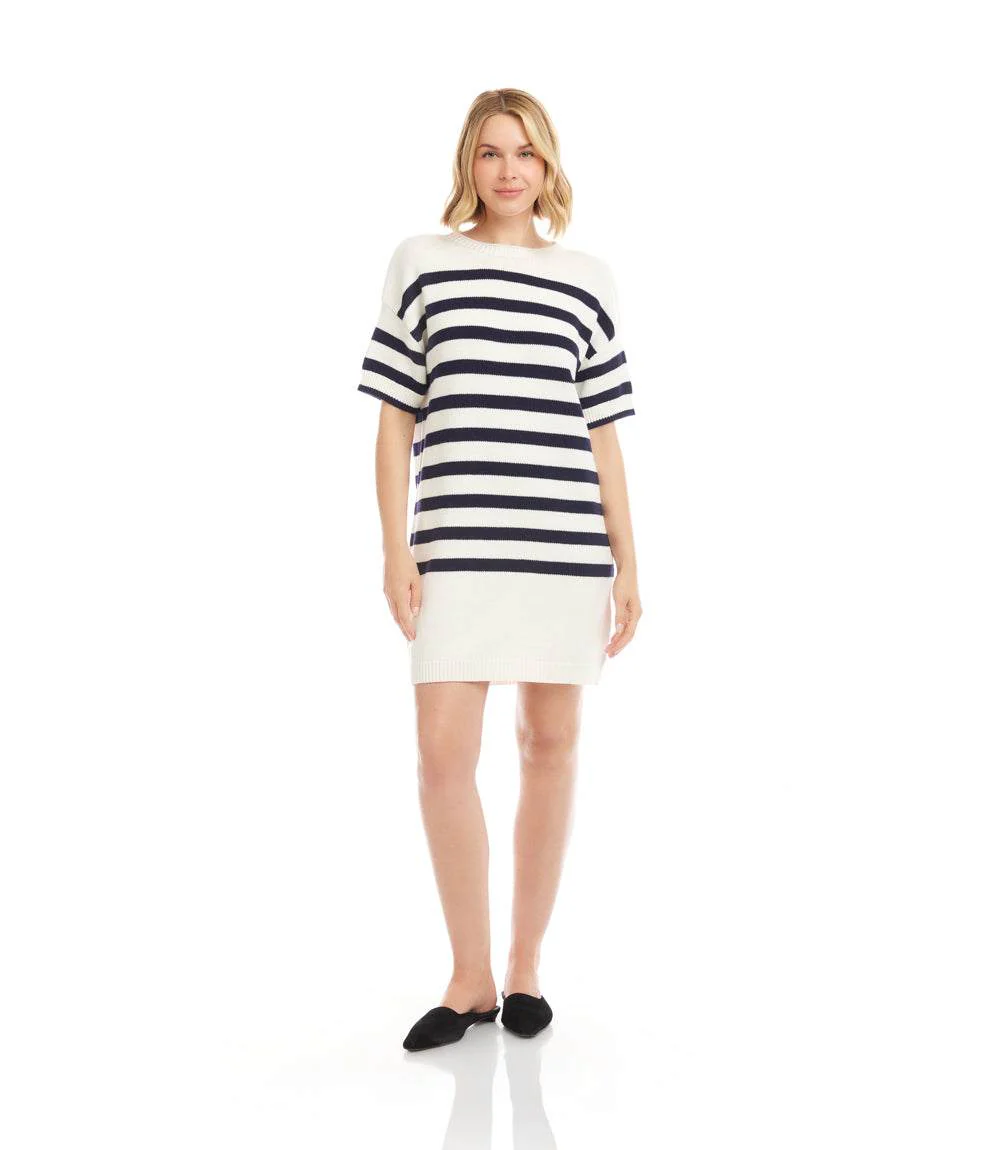 Stripe Sweater Dress - Image 4