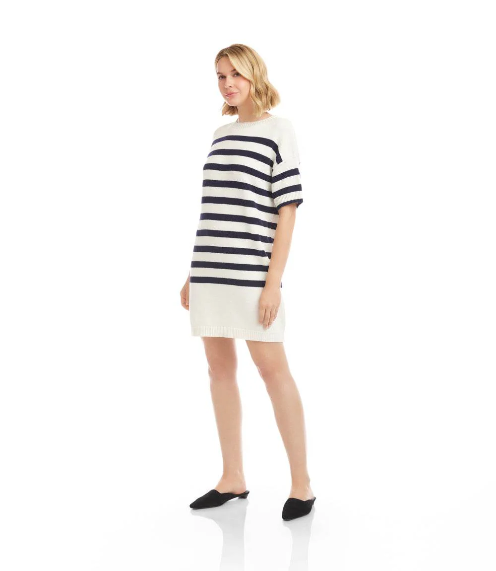 Stripe Sweater Dress - Image 5