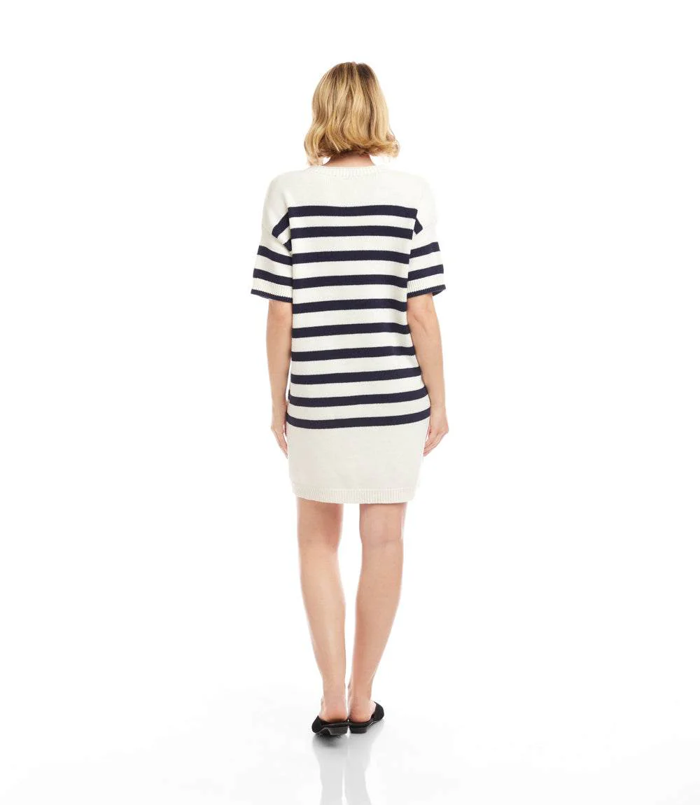 Stripe Sweater Dress - Image 6