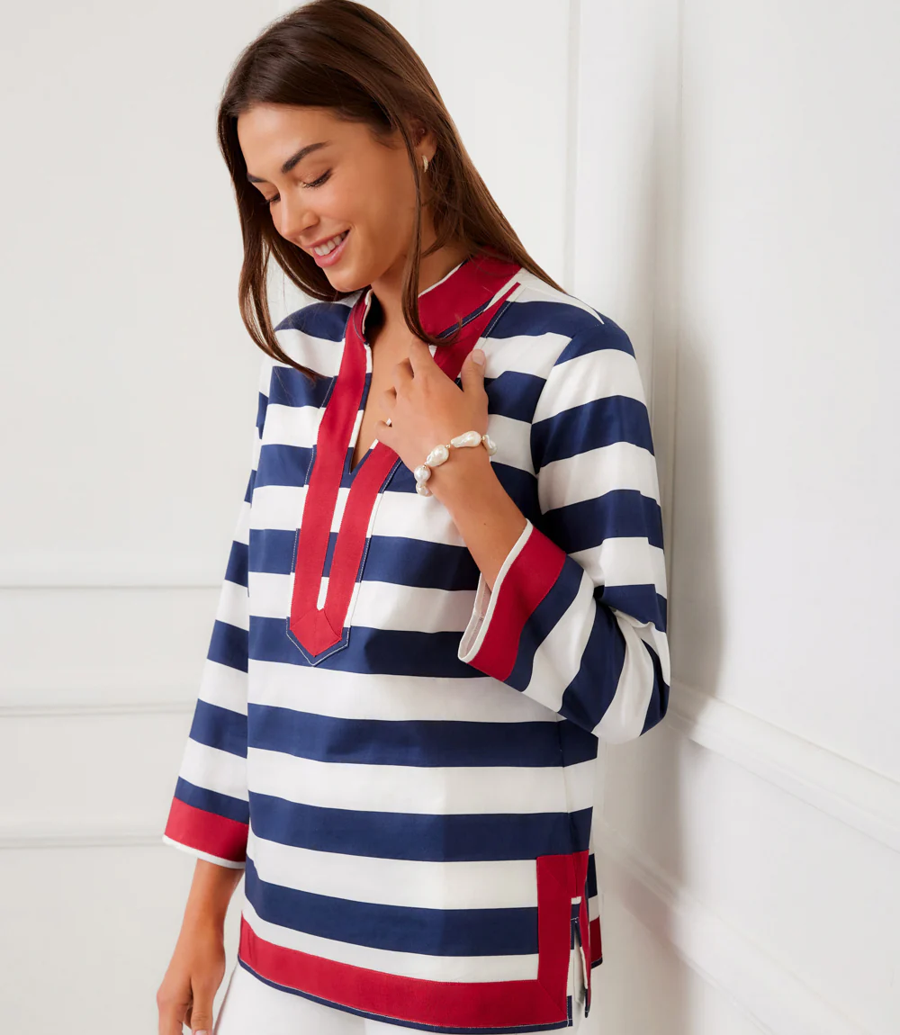 Striped St Tropez Tunic - Image 2