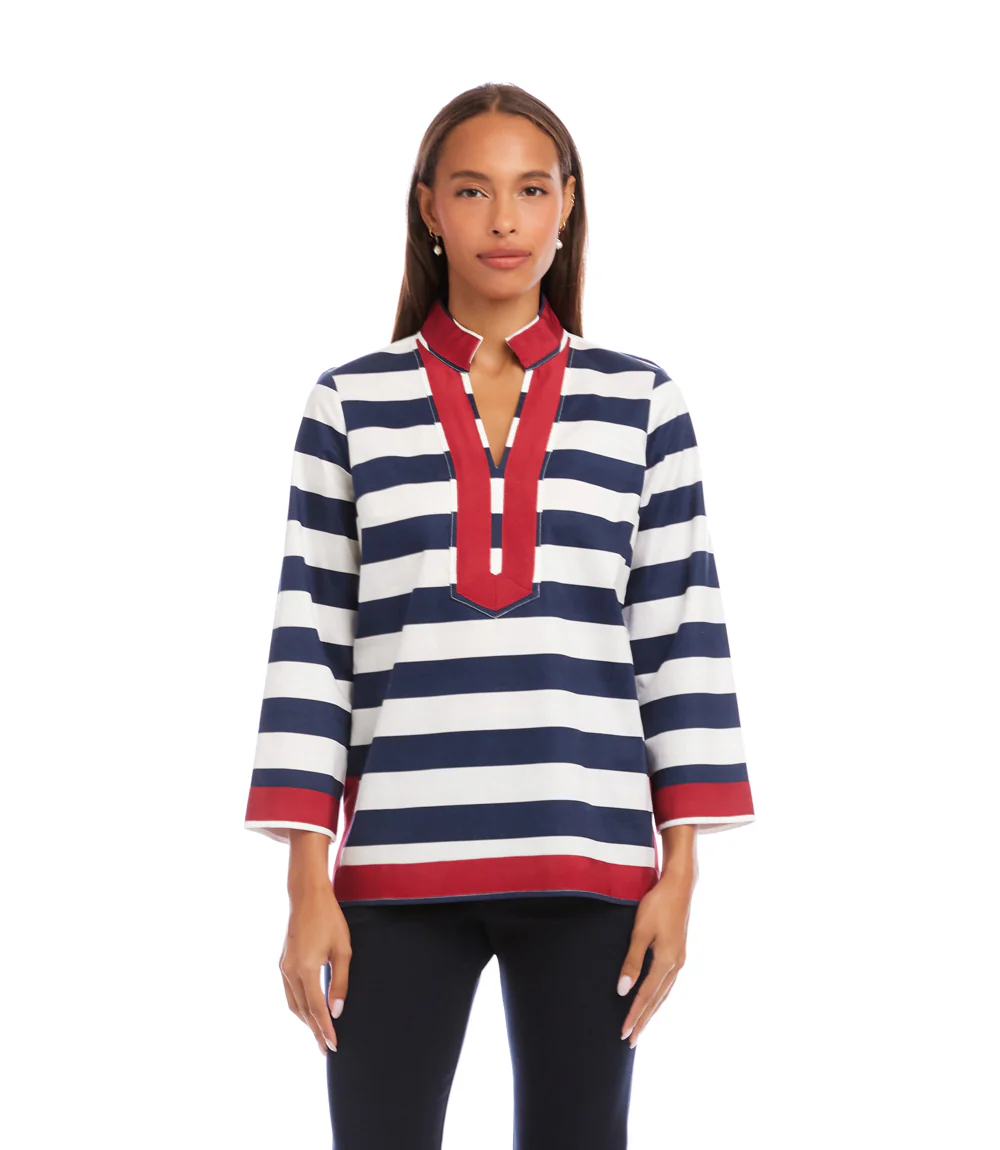 Striped St Tropez Tunic - Image 3