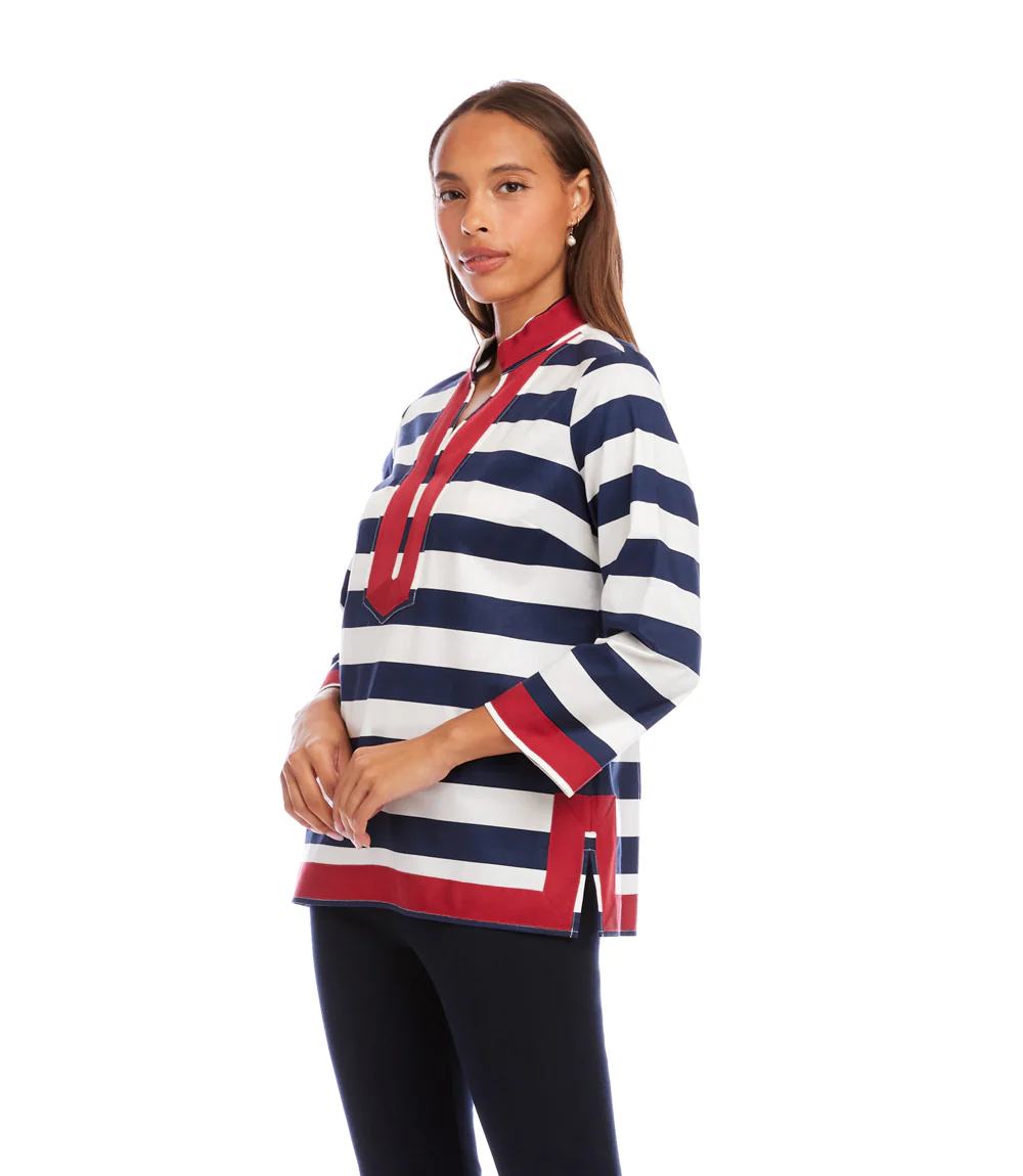 Striped St Tropez Tunic - Image 4