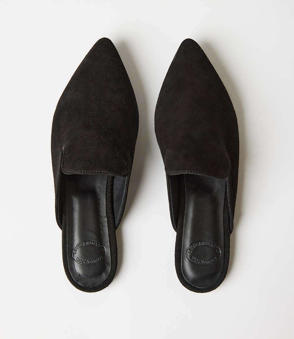 Suede Leather Mules - Image 4