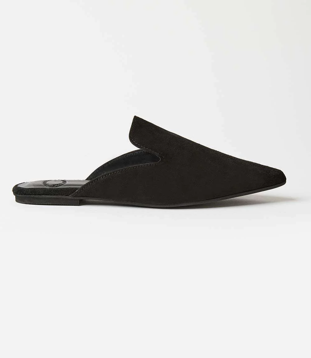 Suede Leather Mules - Image 8