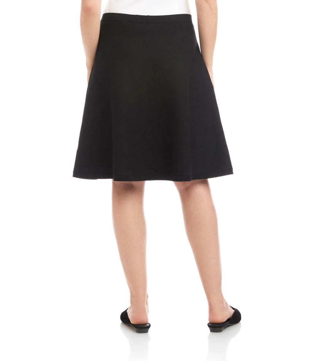Sweater Knit A-Line Skirt - Image 6