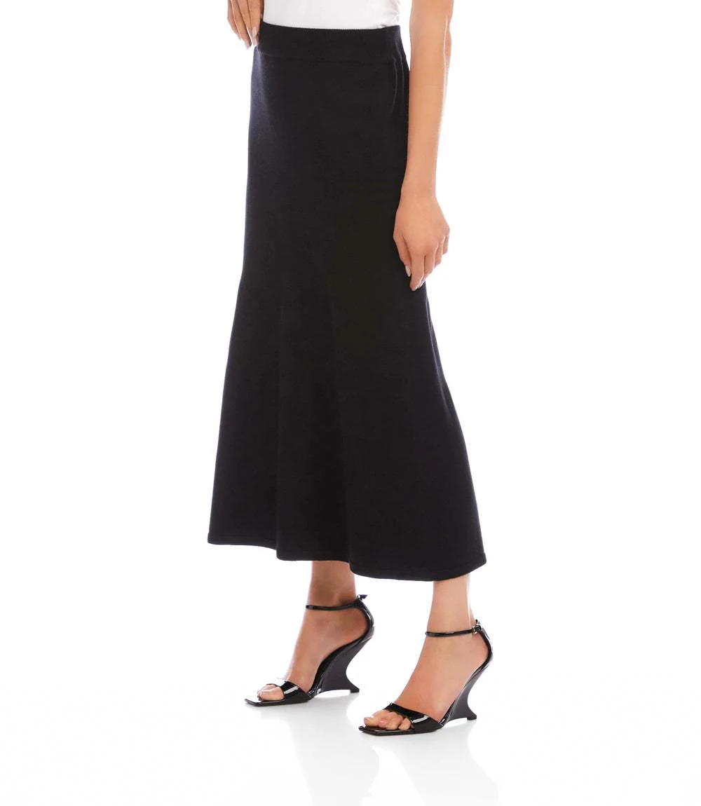 Sweater Knit Midi Skirt - Image 3