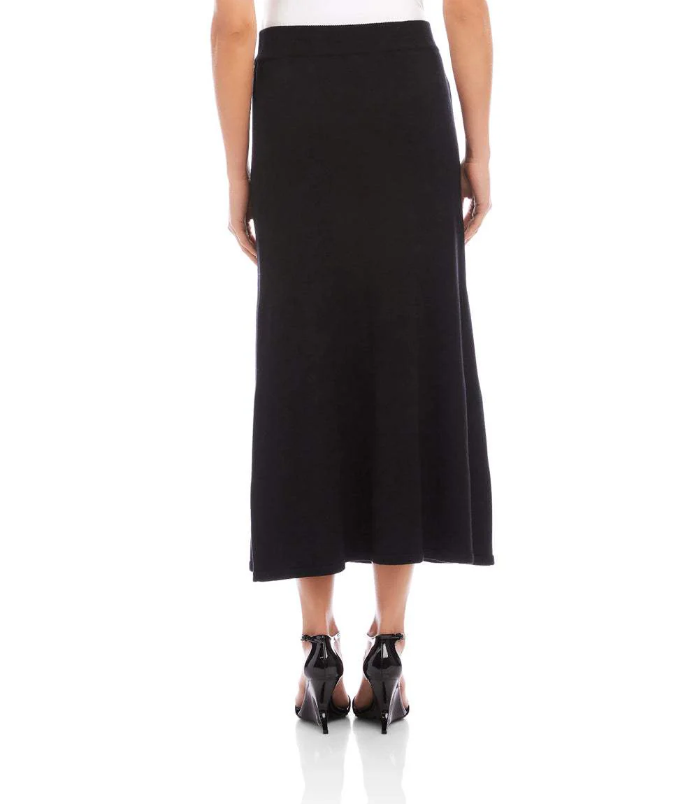 Sweater Knit Midi Skirt - Image 4