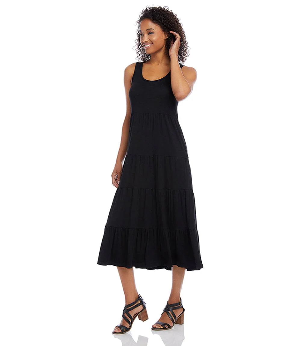 Tiered Midi Dress - Image 4