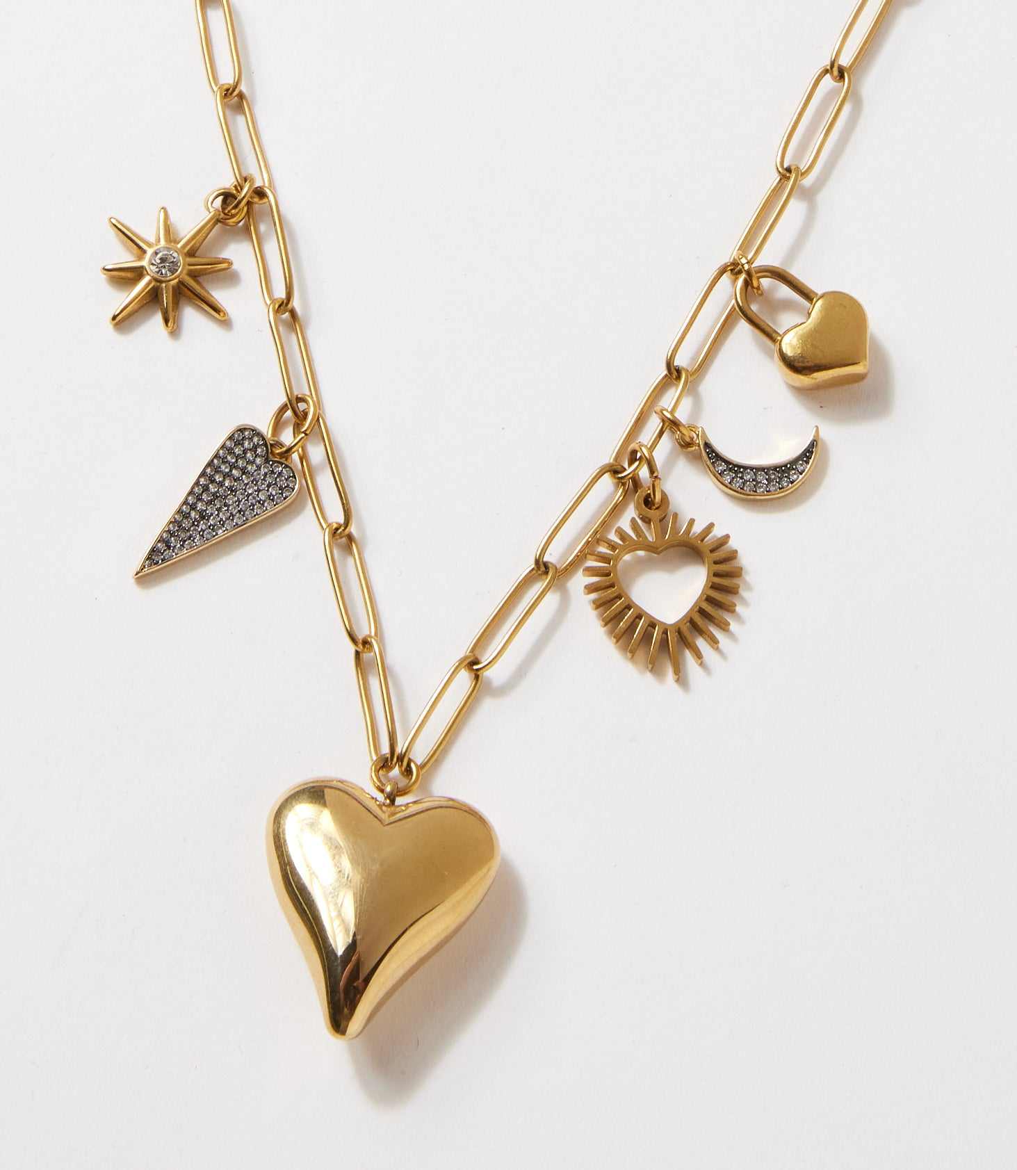 To The Moon And Back Charm Necklace - Image 3