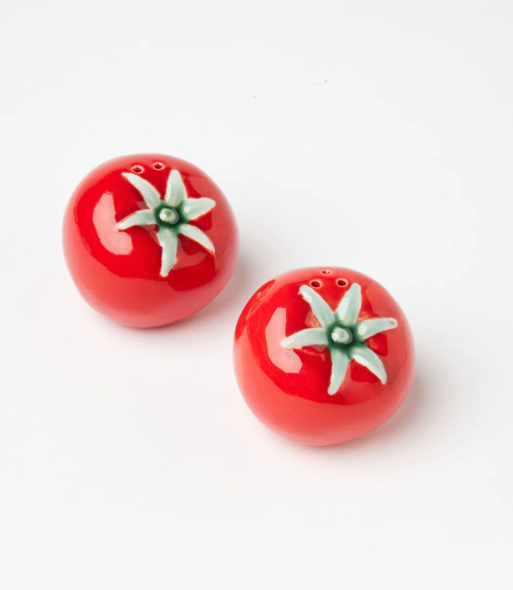 Tomato Salt And Pepper Shaker Set - Image 2