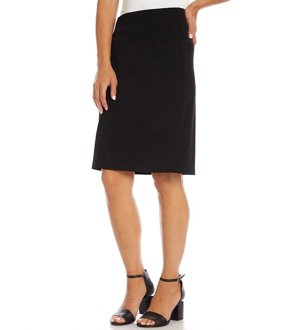 Travel Jersey Pencil Skirt - Image 4