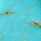 Tulum Blue Golden Drop Earrings - Image 5