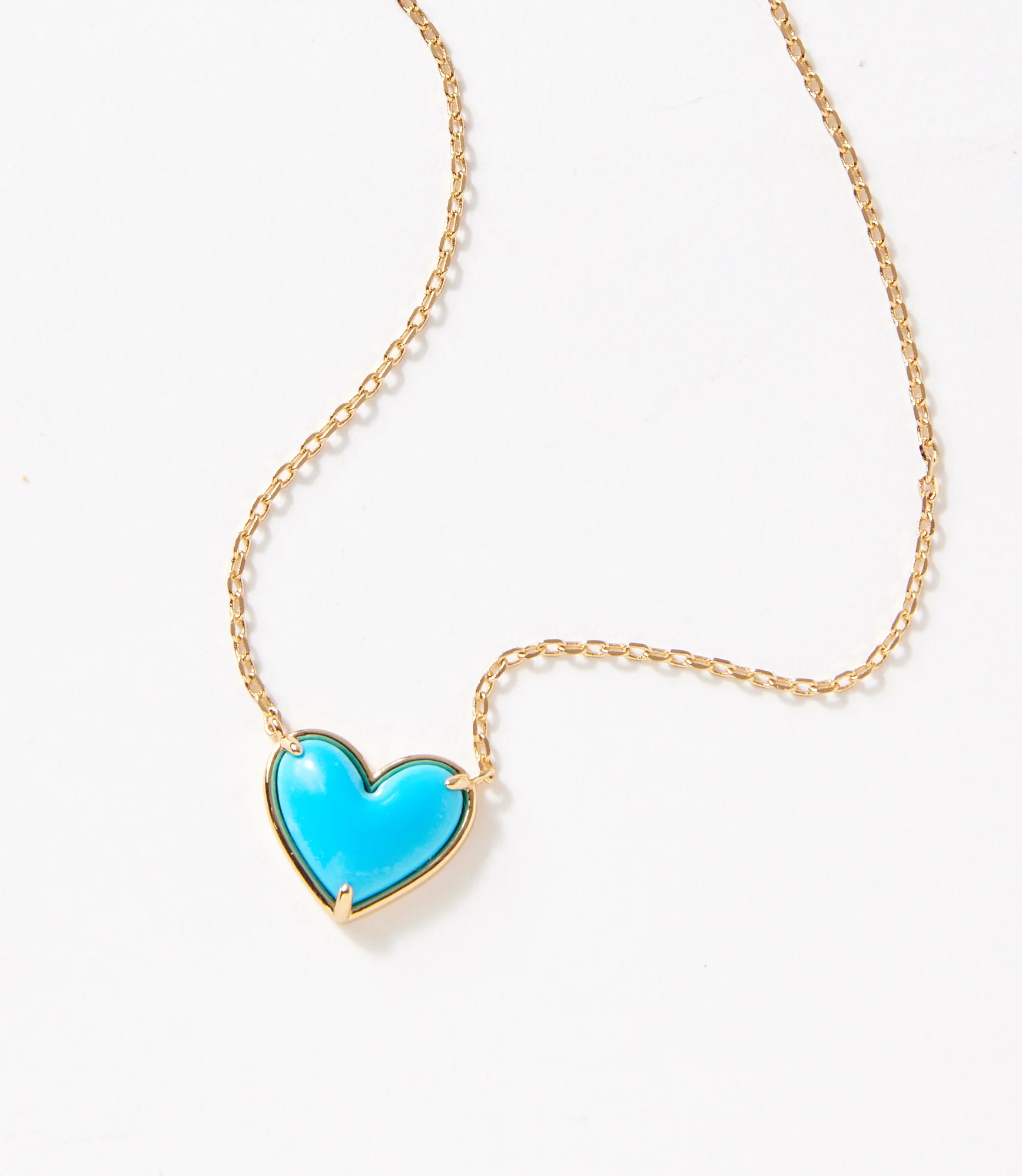 Turquoise Heart Necklace - Image 2