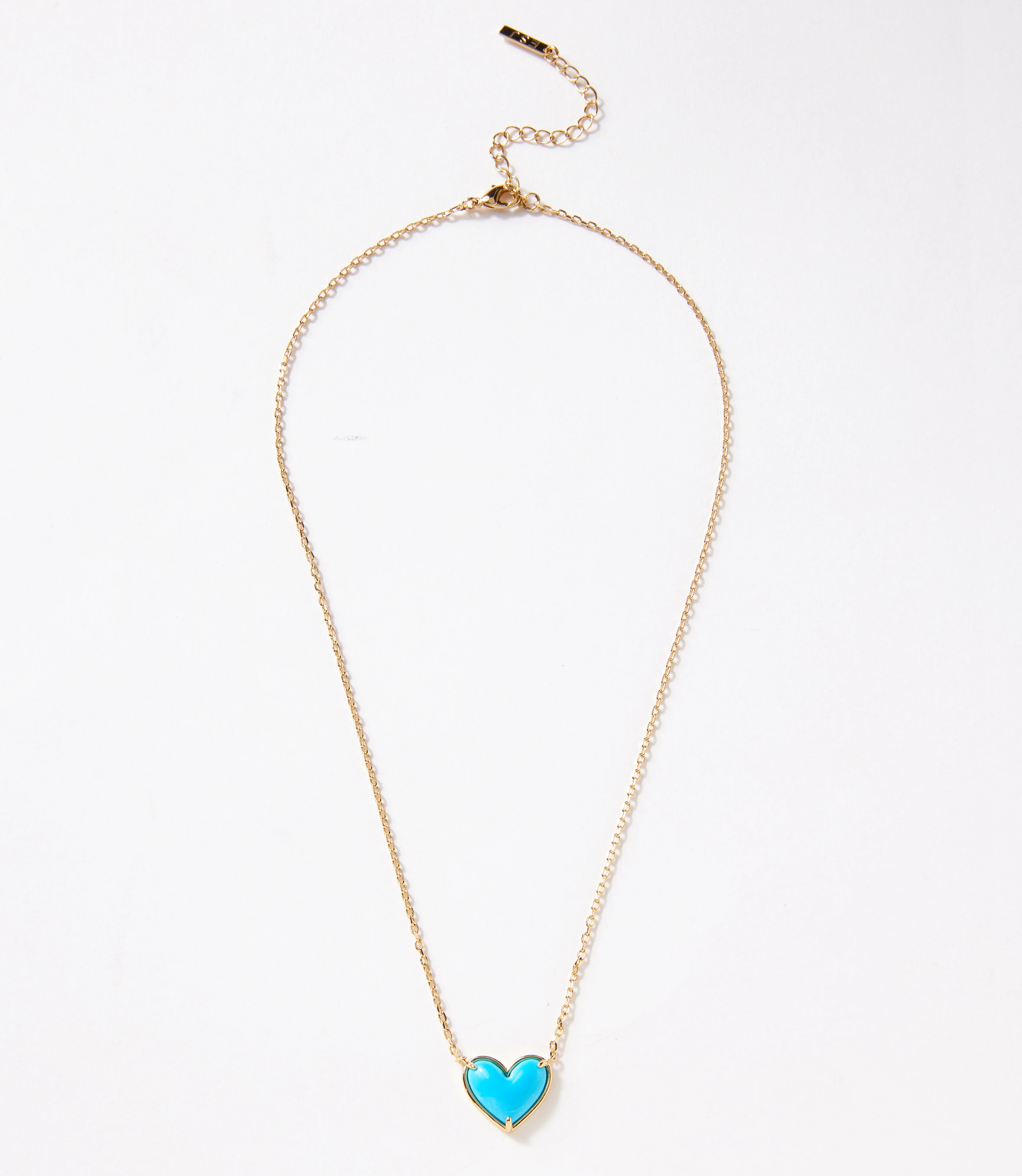 Turquoise Heart Necklace - Image 3