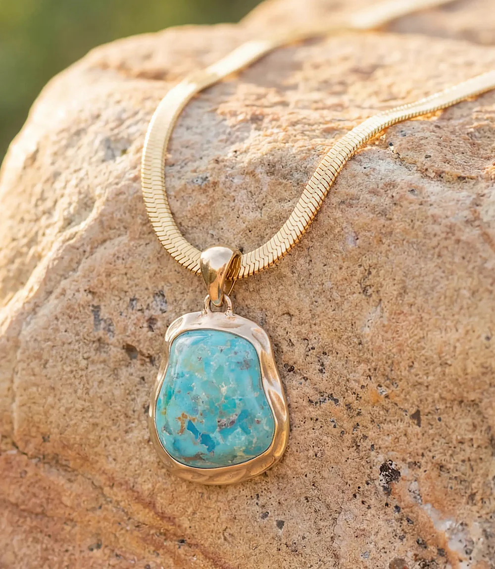 Turquoise Pendant Necklace
