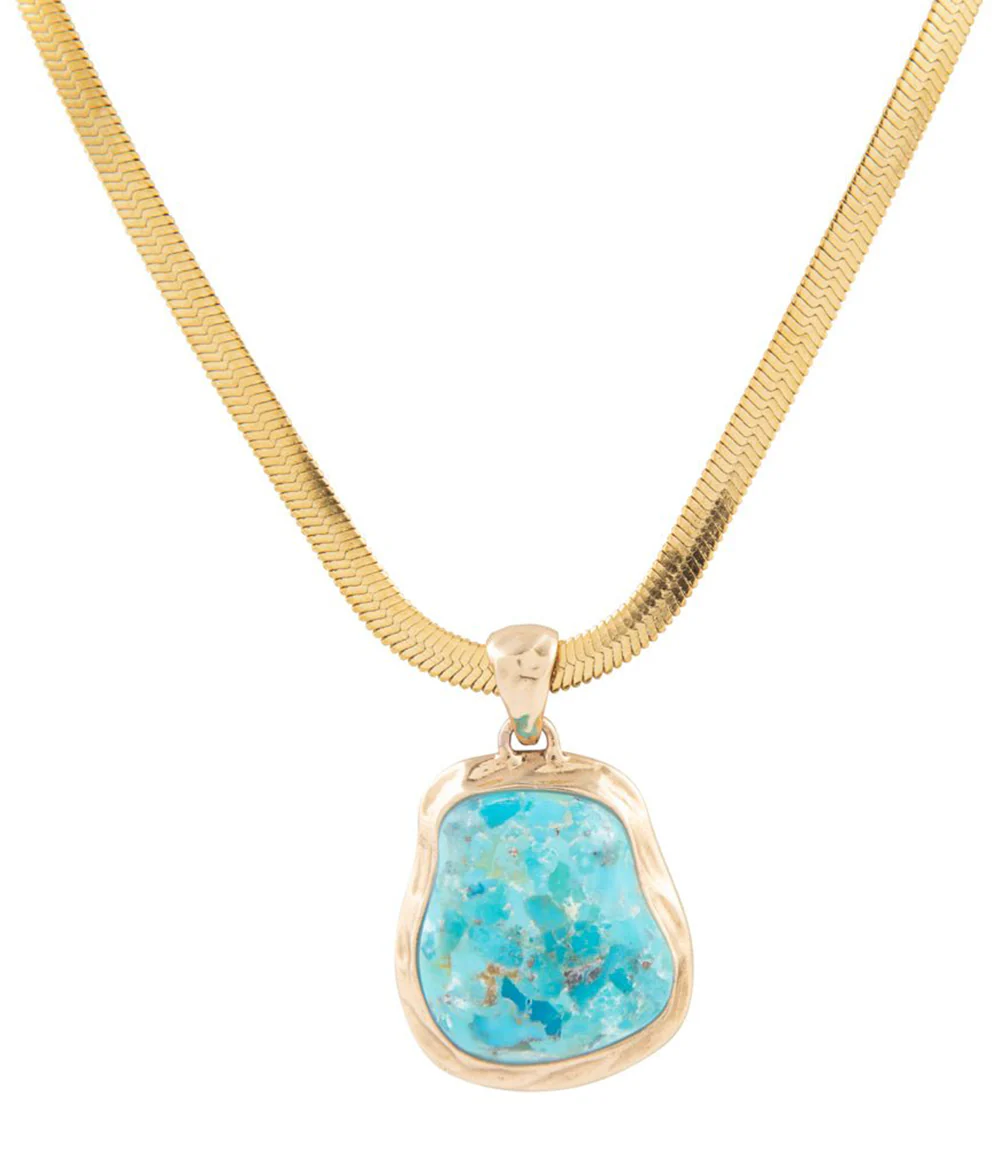 Turquoise Pendant Necklace - Image 7