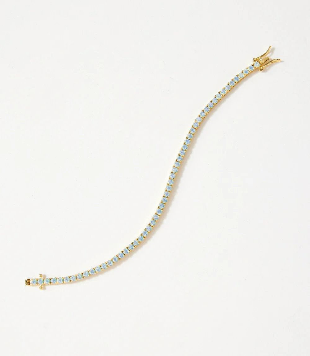 Turquoise Tennis Bracelet - Image 4