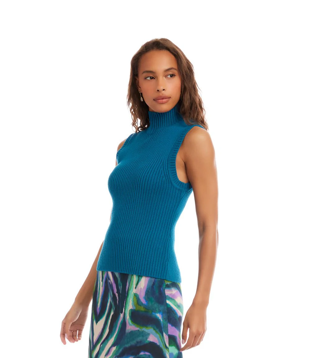 Turtleneck Sweater Tank - Image 3