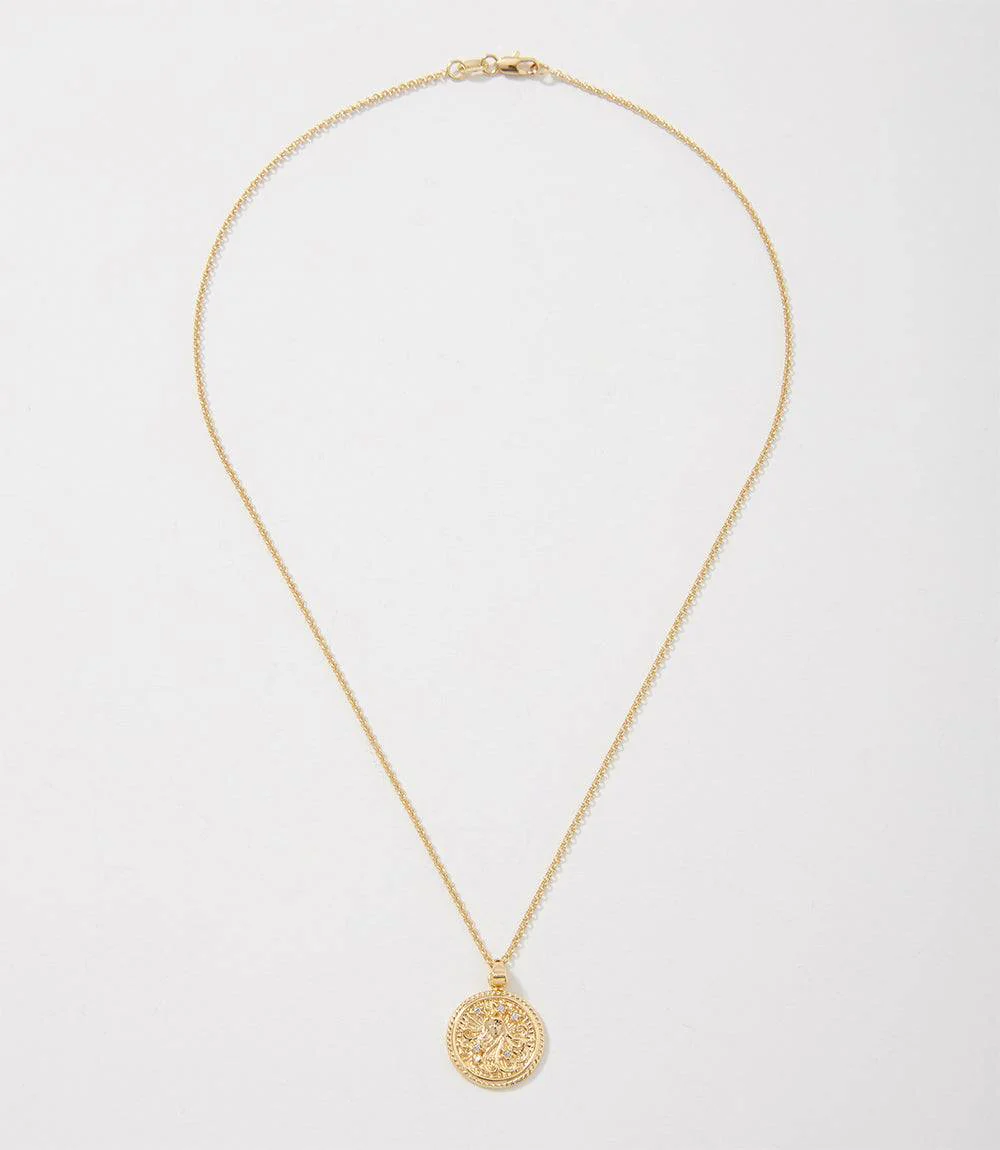 Virgo Coin Necklace - Image 3