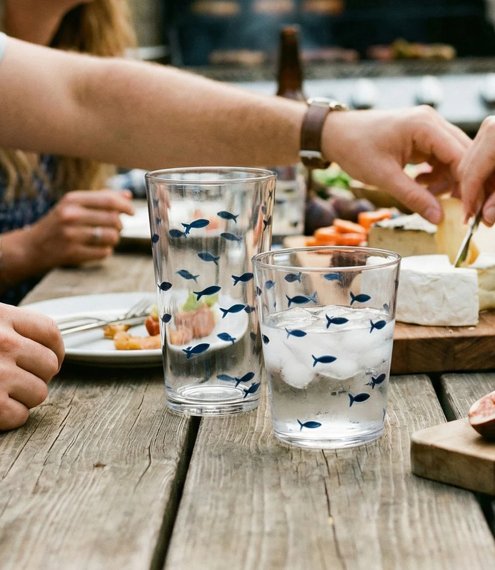 Water's Edge Short Acrylic Drinking Glass - Image 3