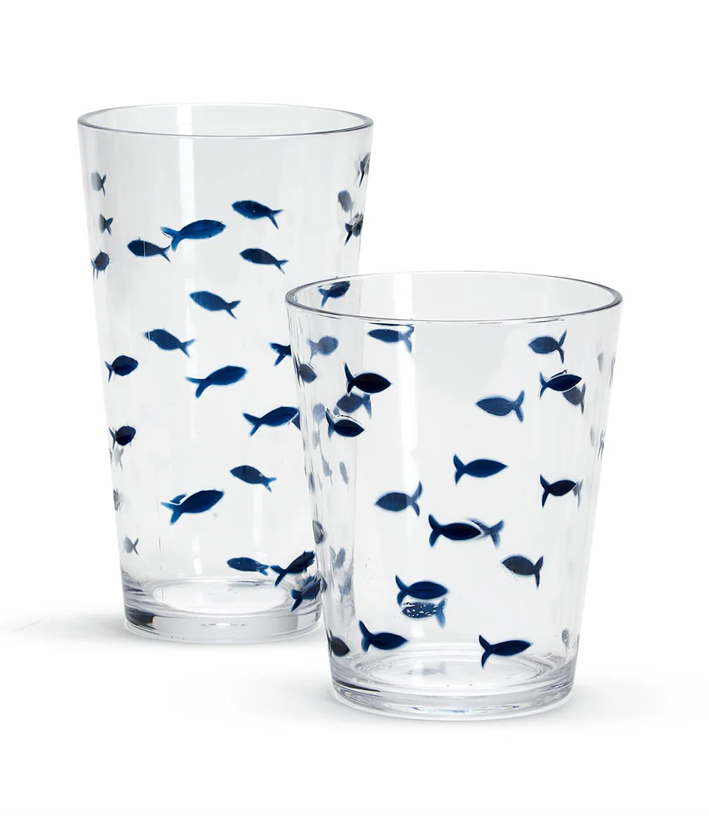 Water's Edge Short Acrylic Drinking Glass - Image 4